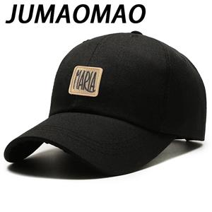 JUMAOMAO Geborduurde Letters Baseball Hat Casual Retro Soft Top Wear Hair Show Face Small Duck Tongue