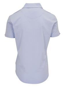 Orlebar Brown cotton-silk polo shirt - Blauw