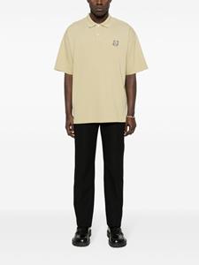 Maison Kitsuné Bold Fox Head cotton polo shirt - Groen