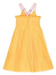 Billieblush pleated tulle dress - Geel