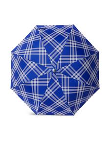Burberry Classic geruite paraplu - Blauw