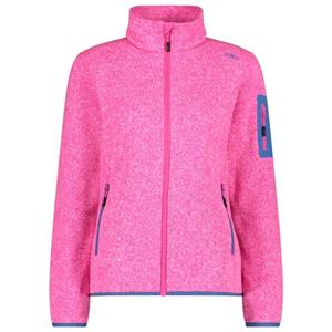 CMP  Women's Jacket Jacquard Knitted - Fleecevest, roze