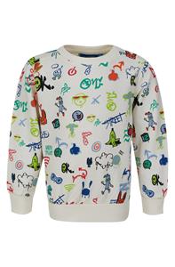 Someone Jongens sweater - Fred-SB-16-A - Ecru