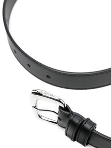 Jacquemus La ceinture Ovalo leather belt - Zwart