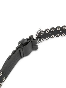ISABEL MARANT Zap studed leather belt - Zwart