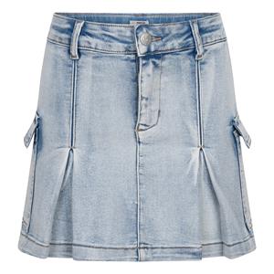 Indian Blue Jeans Meisjes spijkerrokje cargo - Licht denim