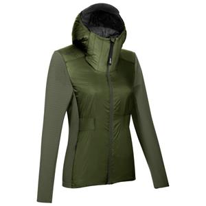 LaMunt  Women's Alberta Remoca Hybrid Jacket - Synthetisch jack, olijfgroen