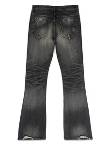 Purple Brand rhinestone-embellished bootcut jeans - Zwart