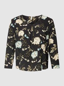 ONLY CARMAKOMA PLUS SIZE blouse met all-over bloemenmotief, model 'CARLUXMIE'