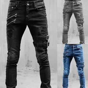 PAPA Rechte Jeans Heren Hoge Taille Jean Lente Zomer Boyfriend Jeans Streetwear Skinny Cacual Designer Lange Denim Broek Broek