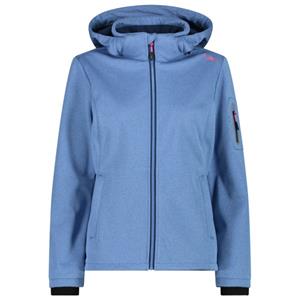 CMP - Women's Jacket Zip Hood Melange Softshell - Softshelljacke