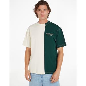 Tommy hilfiger T-shirt met ronde hals color block