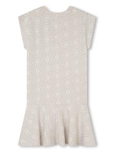 Lanvin Enfant Flared jurk - Beige