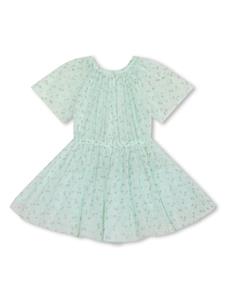 Lanvin Enfant Midi-jurk met bloemenprint - Groen