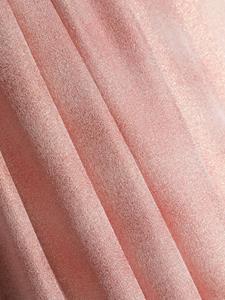 D'aniello metallic-threading fringed scarf - Roze