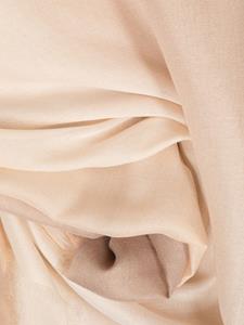 D'aniello gradient modal-blend scarf - Beige