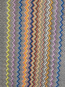 Missoni zigzag-woven scarf - Groen