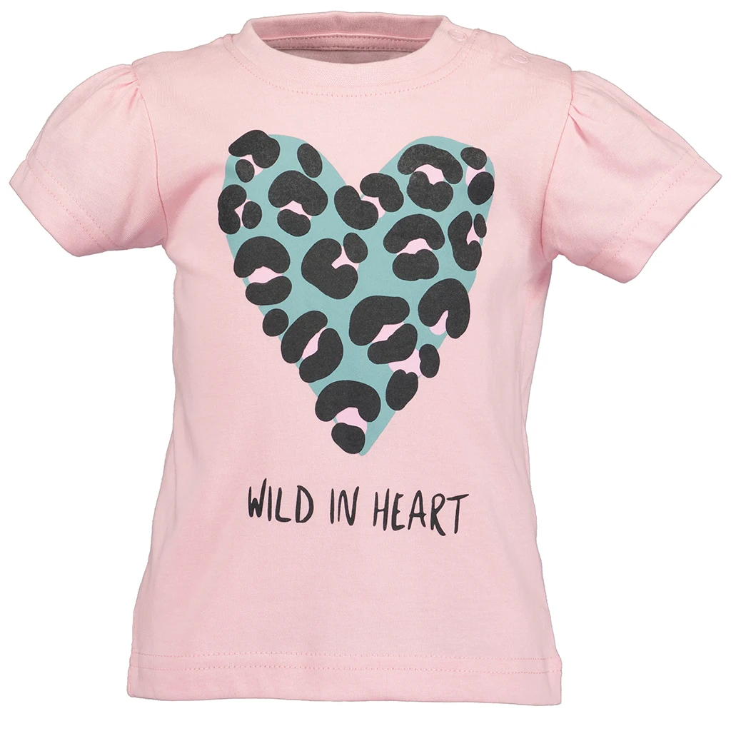 Blue Seven-collectie T-shirtje Wild Animals (rose orig)