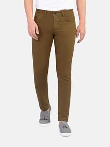 WAM Denim Serengeti stretchy Slim fit Dark Beige Jeans-