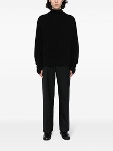 LEMAIRE mid-rise tailored trousers - Zwart
