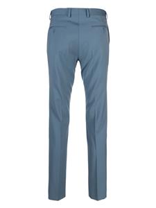 SANDRO Pantalon van scheerwol - Blauw