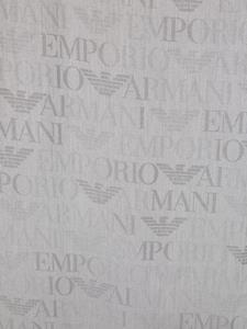 Emporio Armani Sjaal met jacquard-logo - Grijs