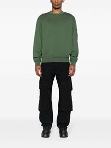 C.P. Company Lens-detail cotton sweatshirt - Groen