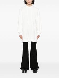 Rick Owens oversized cotton sweatshirt - Wit