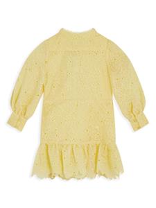 MARLO Harper broderie-anglaise dress - Geel