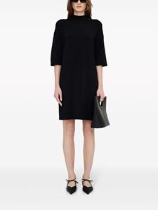 ANINE BING Mini-jurk met hoge hals - Zwart