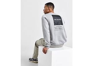 Columbia Barton Springs Crew Sweatshirt - Grey- Heren