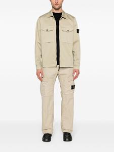 Stone Island Compass-badge straight trousers - Beige