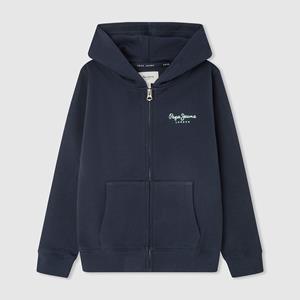 Pepe jeans Zip-up hoodie in molton