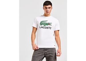 Lacoste Large Logo T-Shirt - White- Heren