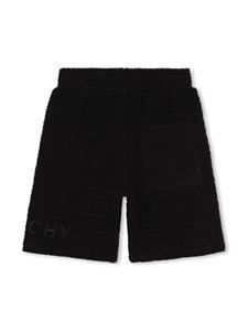 Givenchy Kids Shorts met geborduurd logo - Zwart