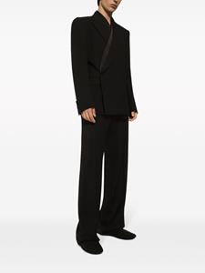Dolce & Gabbana Straight wollen broek - Zwart
