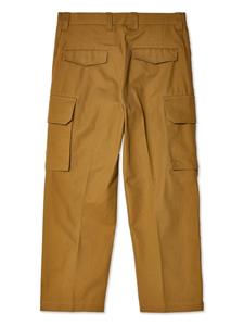 Comme des Garçons Homme straight-leg cotton cargo trousers - Bruin
