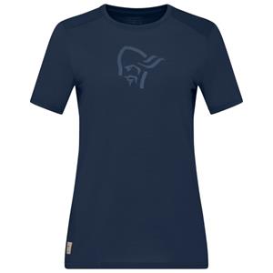 Norrøna  Women's Femund Equaliser Merino T- Shirt - Merinoshirt, grijs