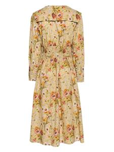 Batsheva x Laura Ashley Osian midi-jurk met bloemenprint - Veelkleurig