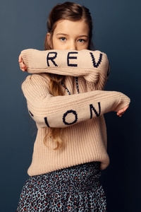 Looxs Revolution 10sixteen gebreide trui voor meisjes in de kleur