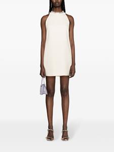 SANDRO Tweed mini-jurk - Beige