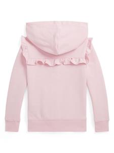 Ralph Lauren Kids Vest met geborduurd logo - Roze