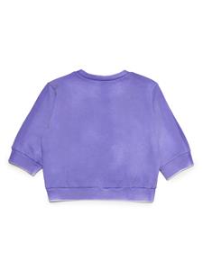 Nº21 Kids Sweater met logoprint - Paars