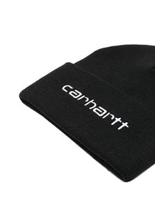 Carhartt WIP Muts met geborduurd logo - Zwart