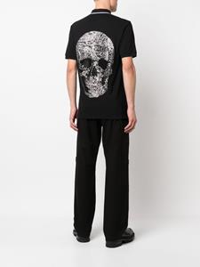 Philipp Plein Poloshirt met print - Zwart