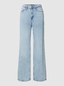 Vero Moda Wide fit jeans met knoopsluiting, model 'TESSA'