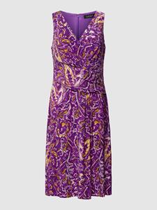 Lauren Ralph Lauren Knielange jurk in wikkellook, model 'AFARA'