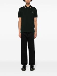 Fred Perry Poloshirt met dubbele kraag - Groen