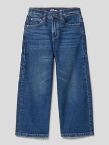 S.Oliver RED LABEL Baggy fit jeans met zakken op de pijp
