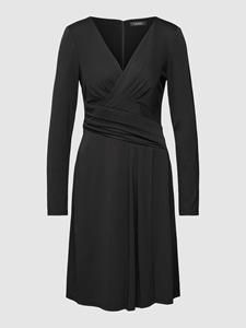 Lauren Ralph Lauren Knielange jurk met V-hals, model 'GLENDON'